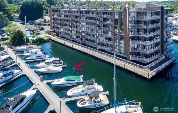 Fantastic location!  Easy to navigate with good wake & wind shelter.