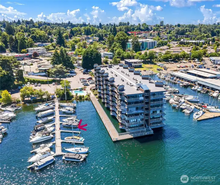 With 36 condo home owners overlooking the marina, trouble has no place to hide.