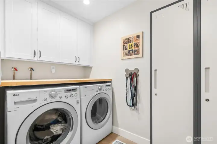 Laundry on main floor