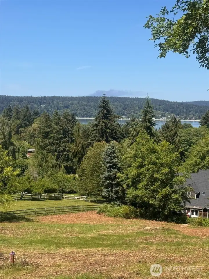 This is the view from the ground of the approximate location of the home site. This is the view from the ground of the approximate location of the home site.