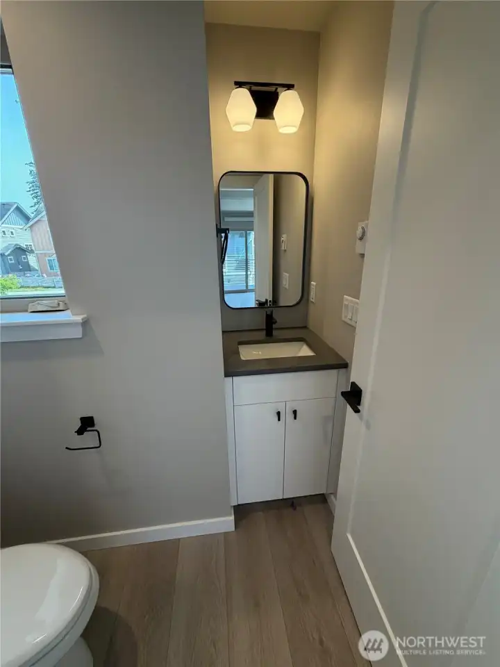 Picture of 680 W Kline Rd. Powder room off of the kitchen