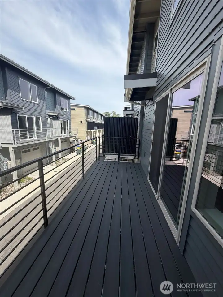 Picture of 680 W Kline Rd. Spacious deck