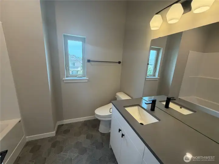 Picture of 680 W Kline Rd. Upstairs full bath with Toto toilet