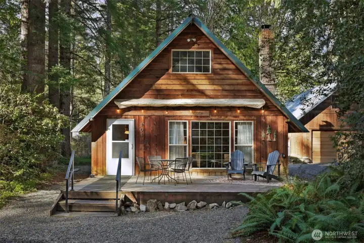 Welcome to Mt Rainier Chipmunk Cabin
