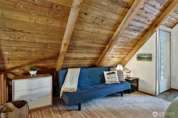 Fold-out Twin Futon in Loft