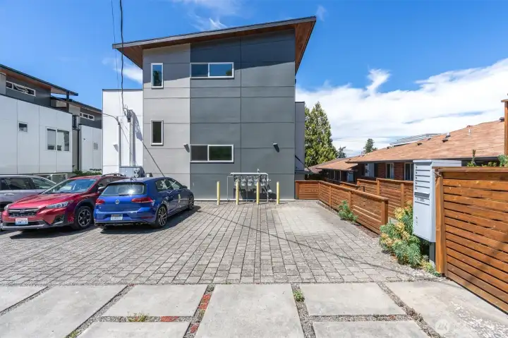 Dedicated parking space conveniently located closest to the unit. Dedicated parking space conveniently located closest to the unit.