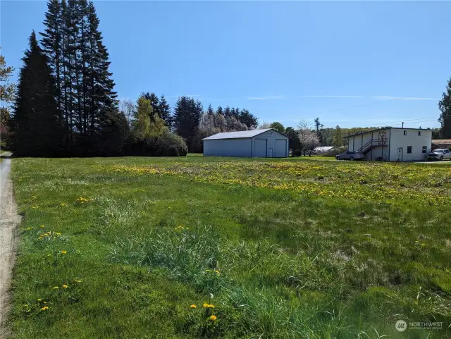 Lot 1 looking East Patrick Drive.  Lot 4 in background goes beyond the trees.