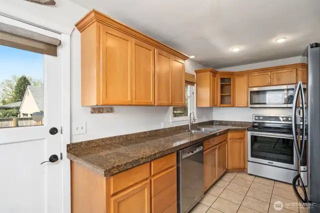Lots of counter space