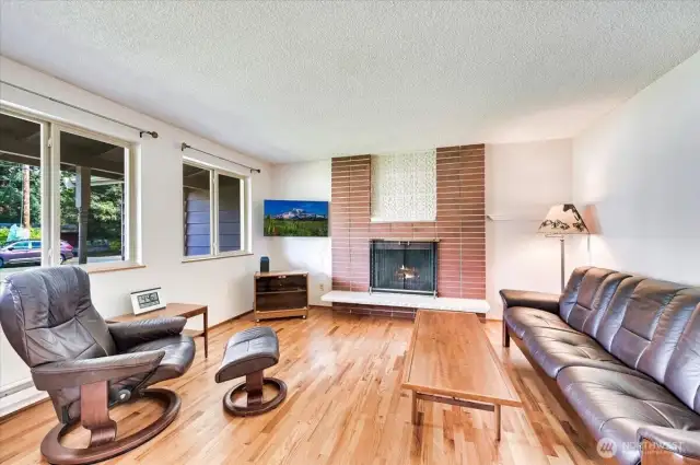 Living Room with Fireplace