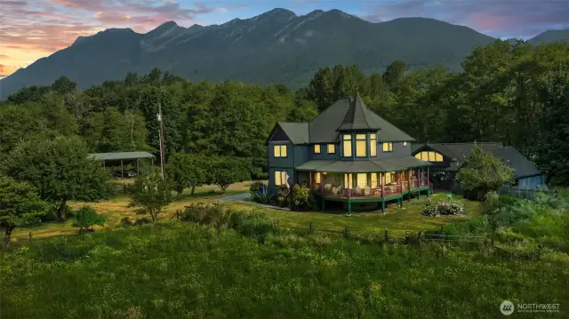Custom Built Victorian Home