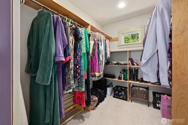 Large walk-in closet
