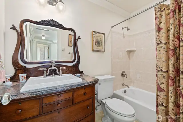 Full bathroom upstairs