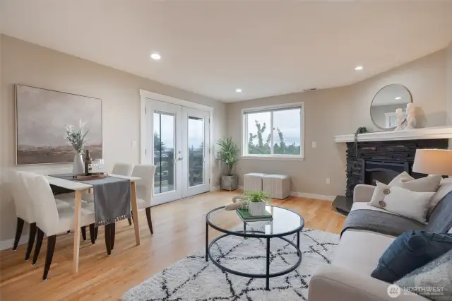 Gorgeous open concept