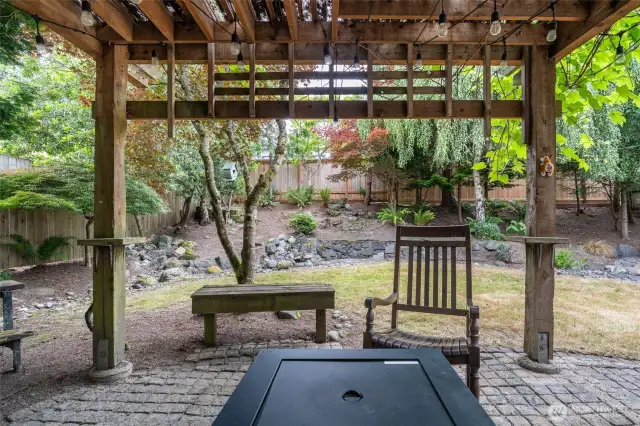 Covered patio