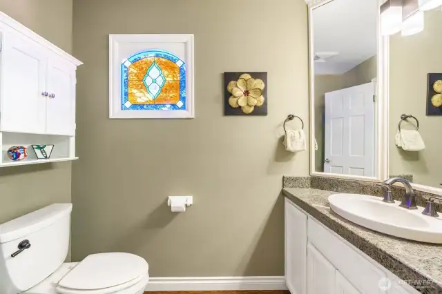 ...a well-appointed half bathroom!