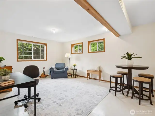 Huge rec room!