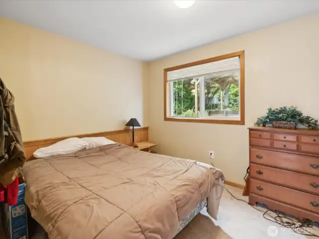 Lower level bedroom