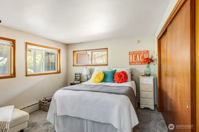 Lower level 2nd bedroom