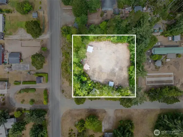 Approximate property lines