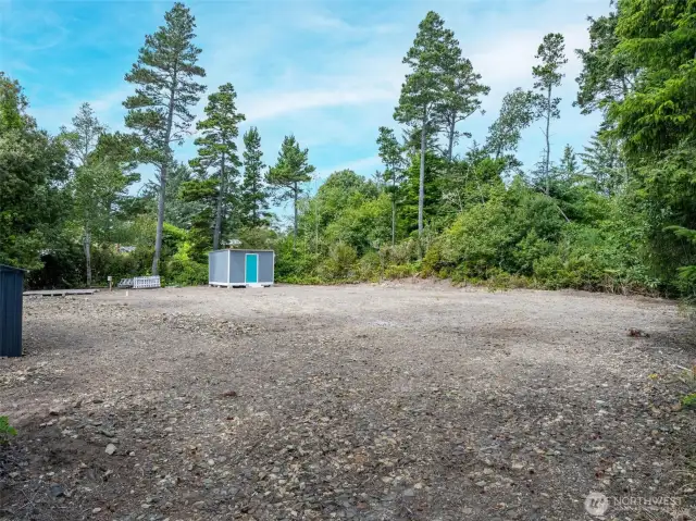 Possible homesite - view from driveway entrance