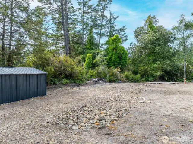 RV Pad with septic connection