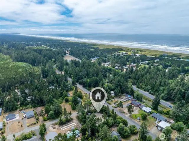 Pacific Ocean - Southwest of property