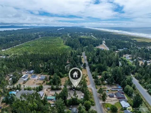 Long Beach Peninsula - South of property