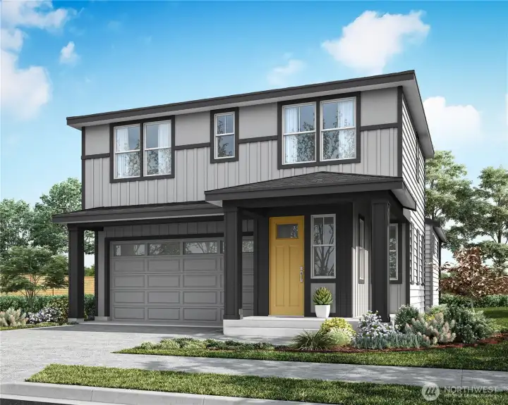 Image is a digital rendering. Colors subject to change. See site agent for details.