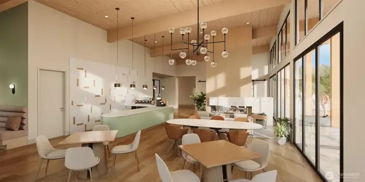 Clubhouse Rendering.