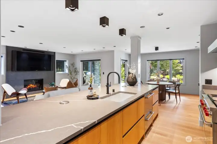 Lower level ADU kitchen