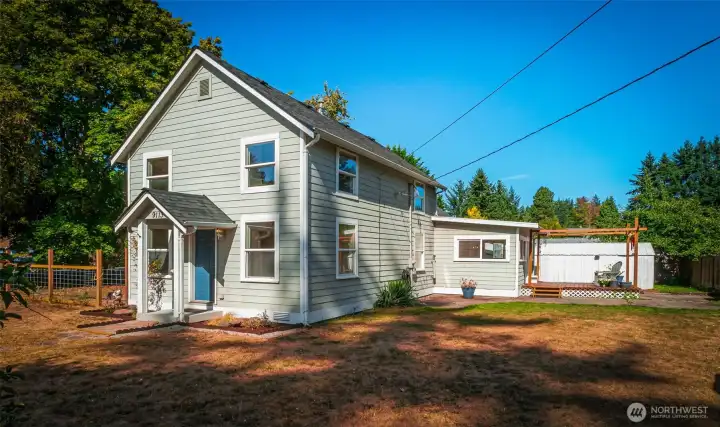 Step back in time with this 1910 landmark home, the very first built in the neighborhood. Once surrounded by its own apple orchard and water tower, this 3-bedroom, 1-bath residence carries the charm of its early days while offering modern comfort. Set on a generous 10,000+ sq. ft. lot zoned R4, the property opens the door to today’s possibilities as well.
