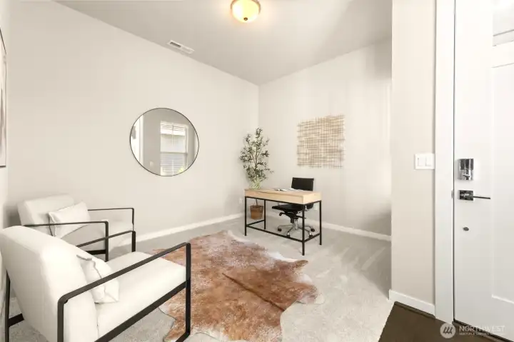 Light-filled bonus room ready to adapt to your lifestyle needs.