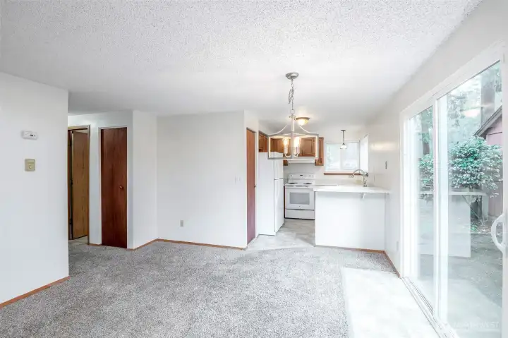 Dining Room off the kitchen