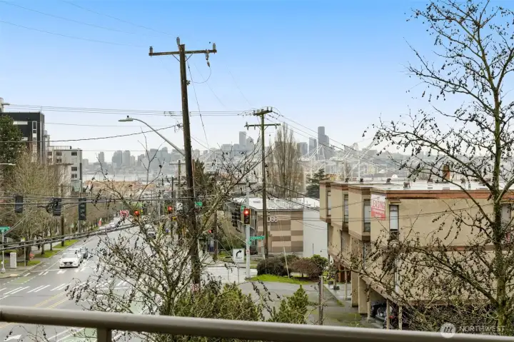 Enjoy all of the fireworks  from the Space Needle, Lumen Field and T-Mobile Park.
