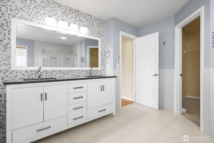 Master bathroom