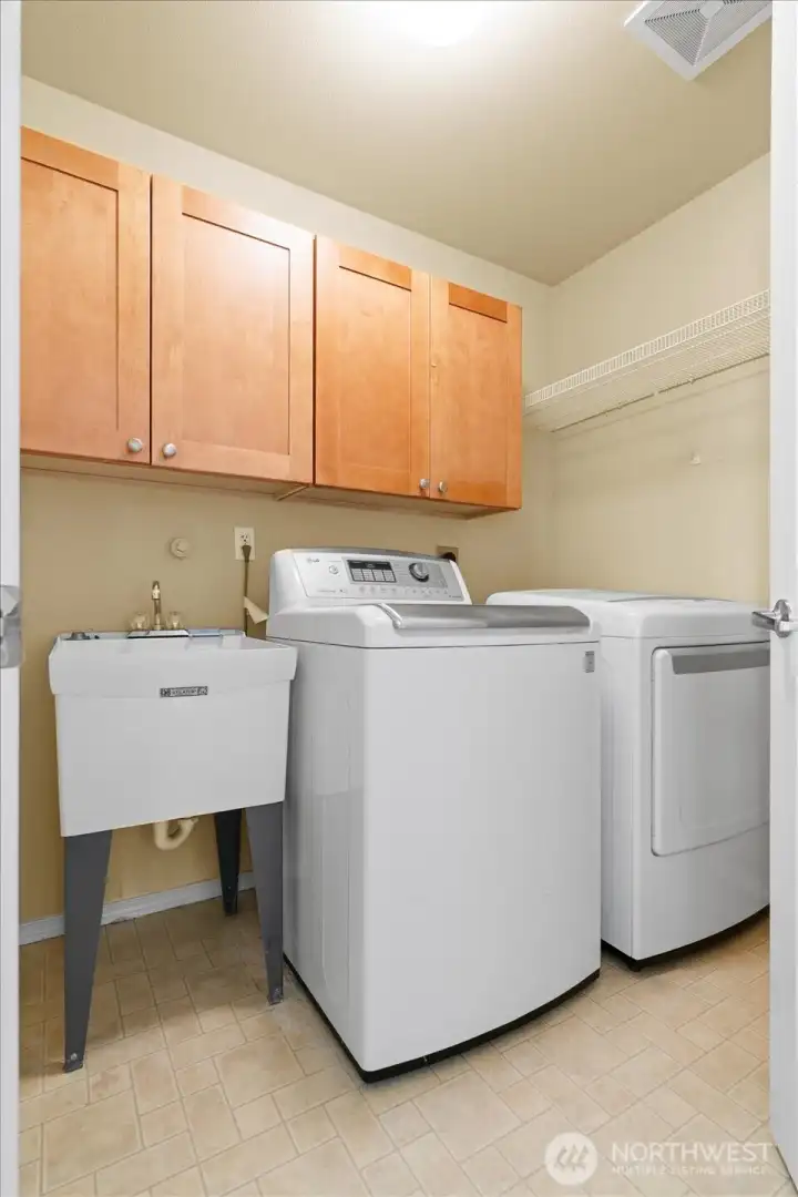 Utility room upstairs