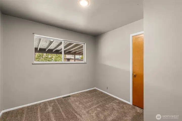 Second bedroom on the main.