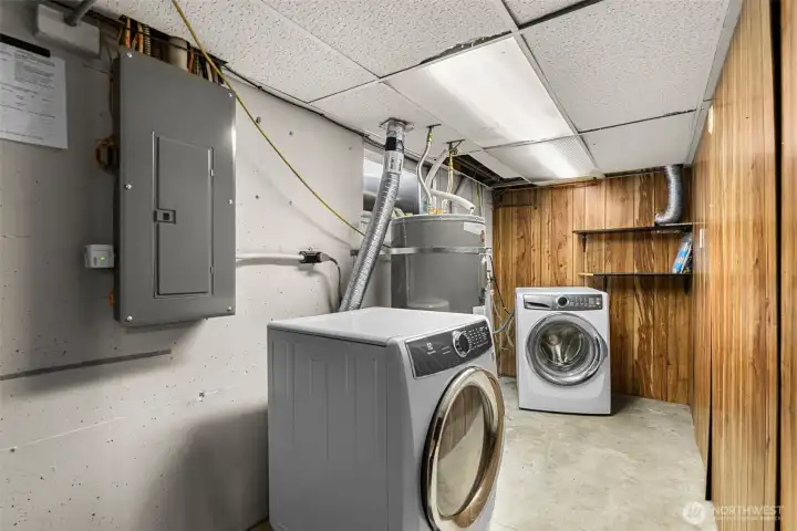 Laundry area.