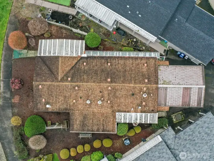 A low maintenance yard is perfect for people who love to garden.