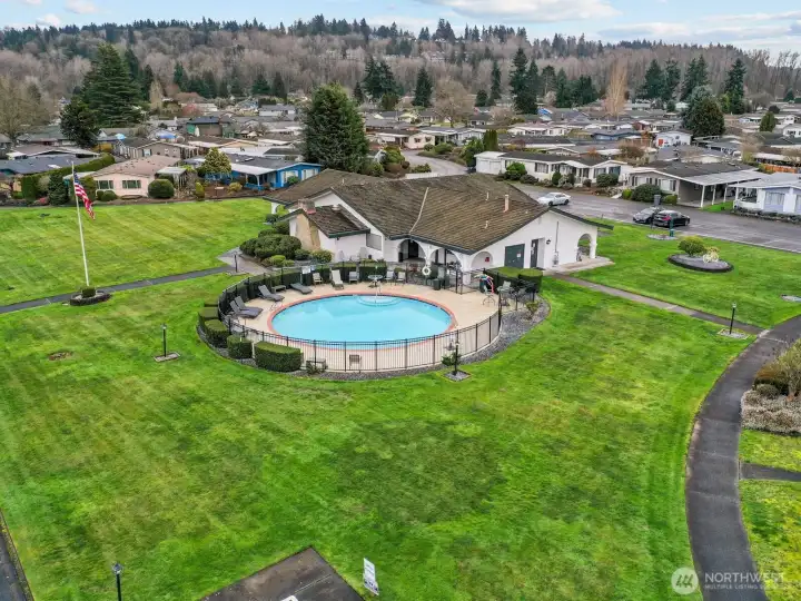 You'll even be able to soak up the sun during the warmer months at the pool!