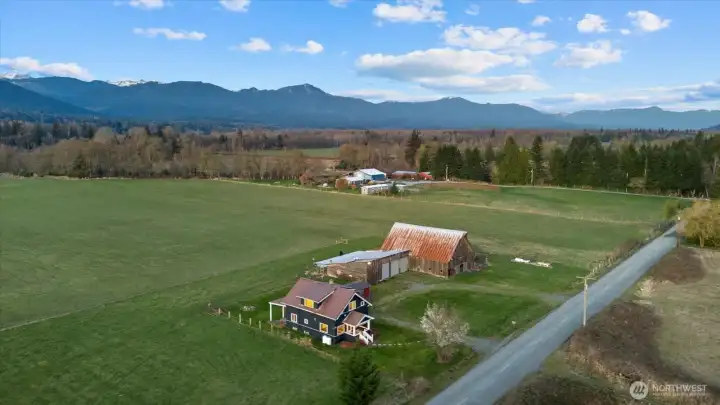 Northeast of the property 2.9 acres