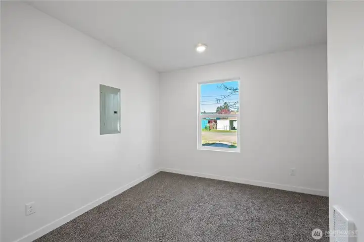 Downstairs Unit Right Side Bedroom