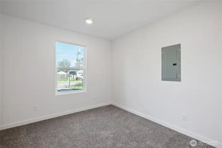 Downstairs Unit Left Side Bedroom