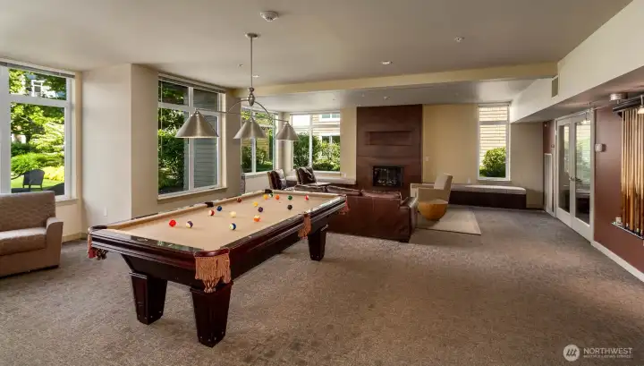 Community game room.