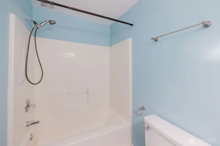 Hall bath.