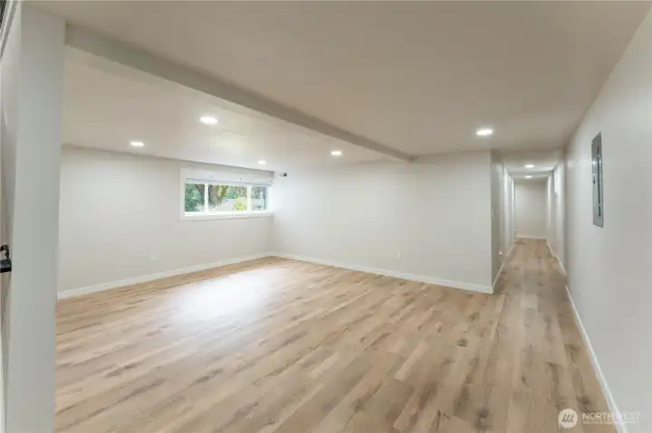 Huge downstairs bonus room