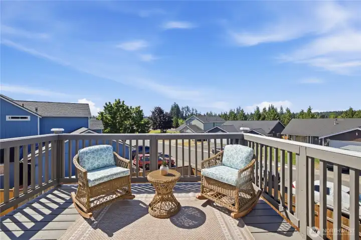 Upstairs Deck