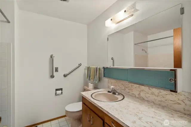 Hallway Bathroom 3/4 bath