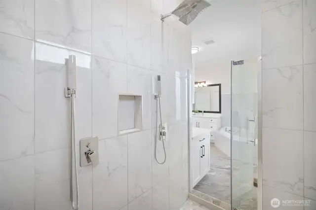 Luxurious shower room