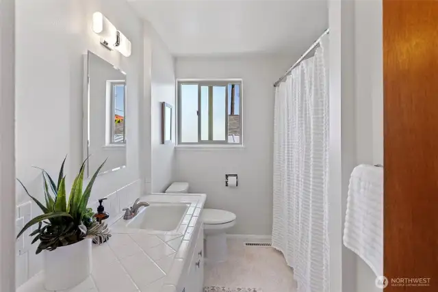Full bath on main floor